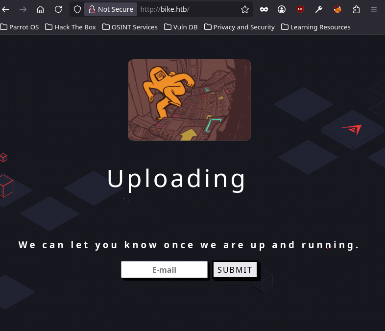 Formulaire newsletter Bike