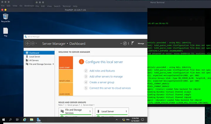 Bureau Windows Explosion